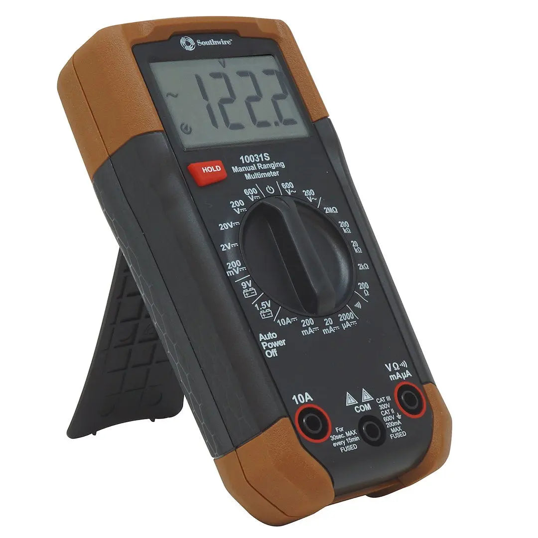 Southwire 10031S Multimeter - 600V Manual Ranging Test Tool