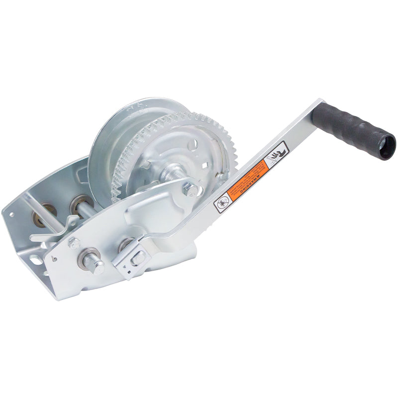 Dutton 14725 2000 lb Plated Winch for Heavy-Duty Lifting and Recovery