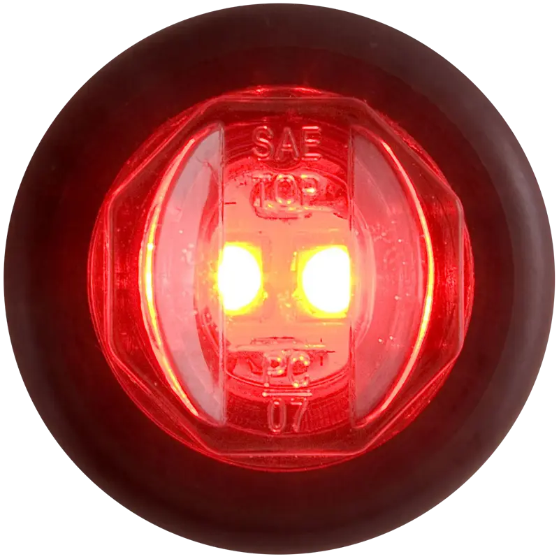 Optronics MCL11RKB LED Uni-Light with Grommet - Red