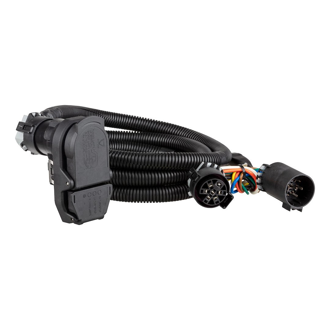 CURT Manufacturing 56003 7' Custom Wiring Extension Harness for Trailers