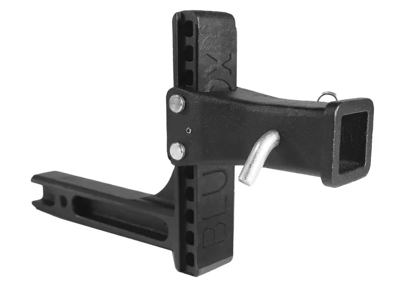 Blue Ox BX88340 Adjustable Drop Receiver Hitch, 2 Inch Receiver, 8 Inch Drop, 10K Capacity