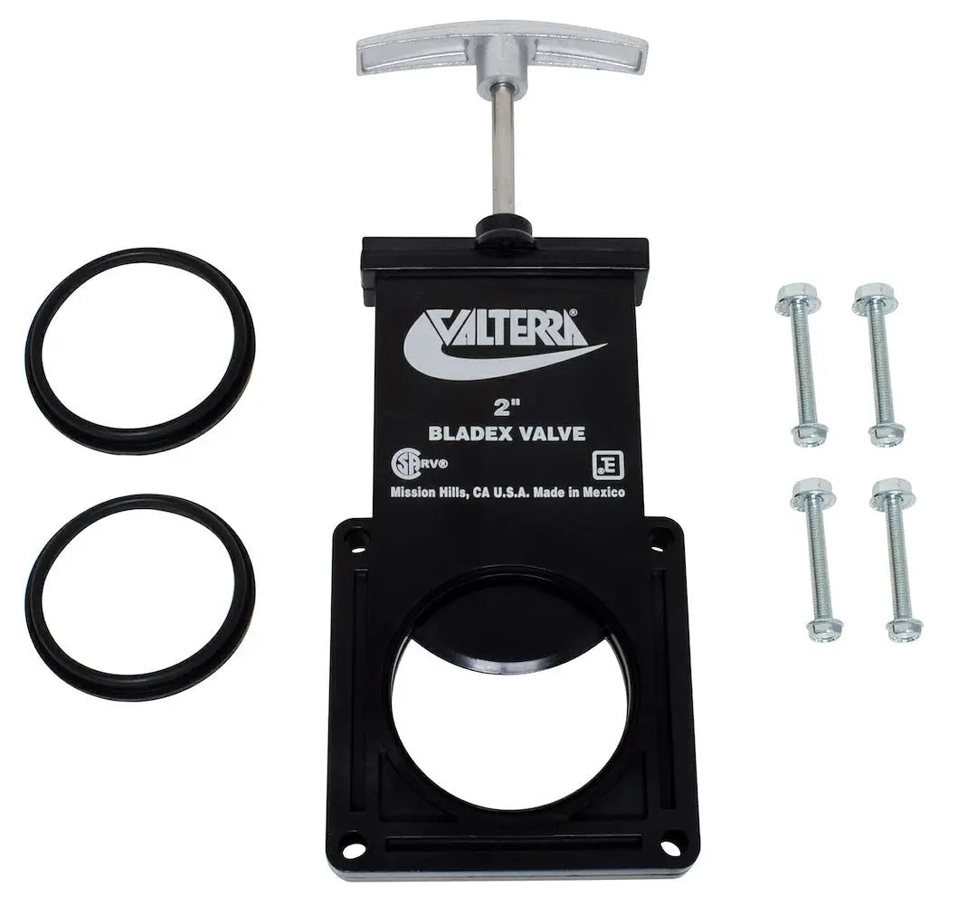 Valterra LLC T1002VPM 2-Inch Waste Valve Body with 1 Connection