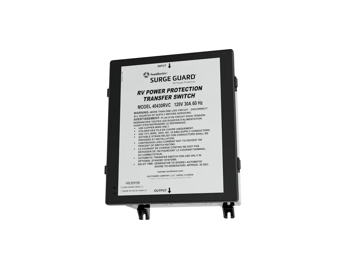 Southwire 40430RVC1 30-Amp Automatic Transfer Switch for Reliable Power Transfer