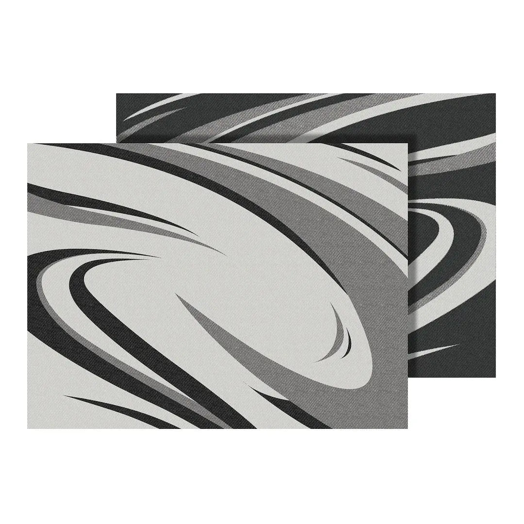Faulkner 53008S Mat Mod Swish Black and Grey 9 x 12 inches
