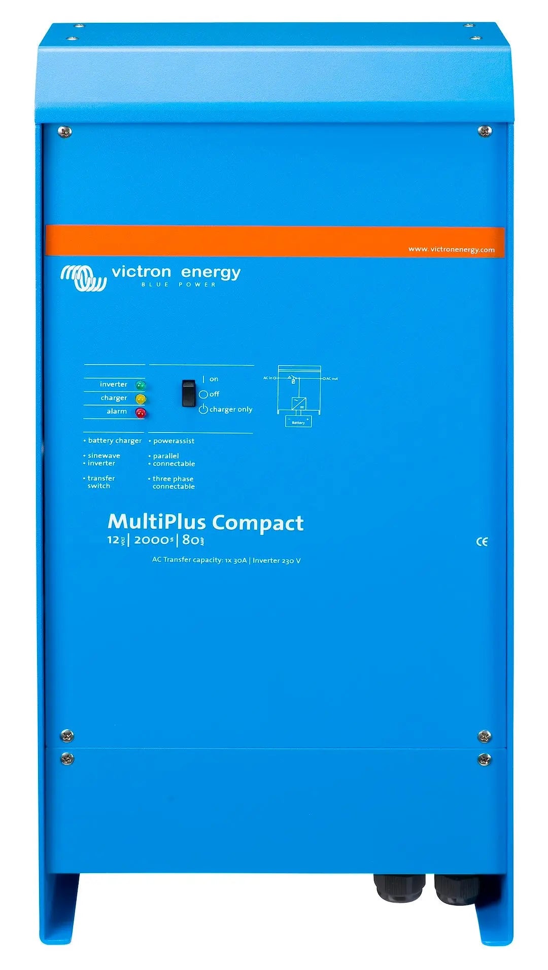 Victron Energy MultiPlus Compact 12/2000/80-50 120 Inverter Charger