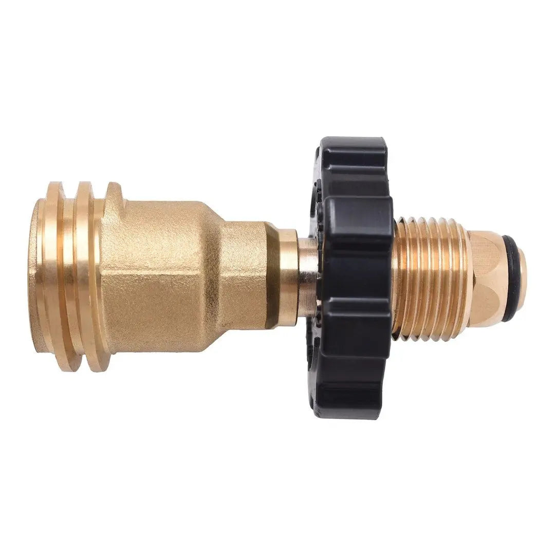 Flame King POL to QCC Adapter – Model POL01JT002 for Propane Tanks