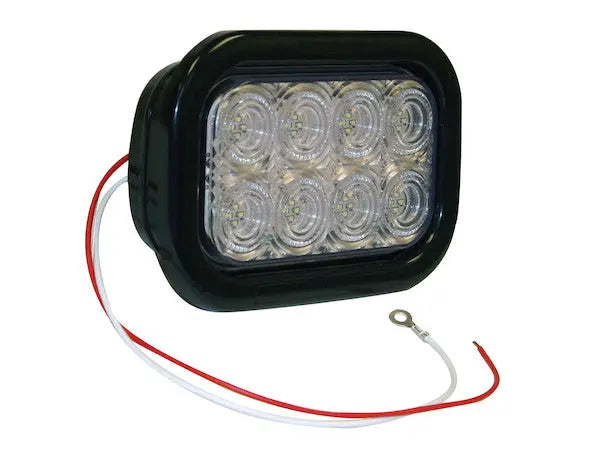 Buyers Products 5625332 5.3-inch Rectangular Back-Up Light with Clear Lens
