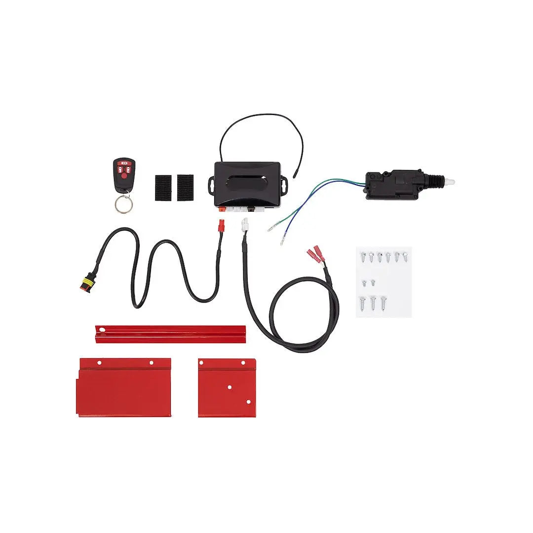 Weather Guard PS8000 Saddle Box for Pickup Trucks - Durable Aluminum Storage Solution