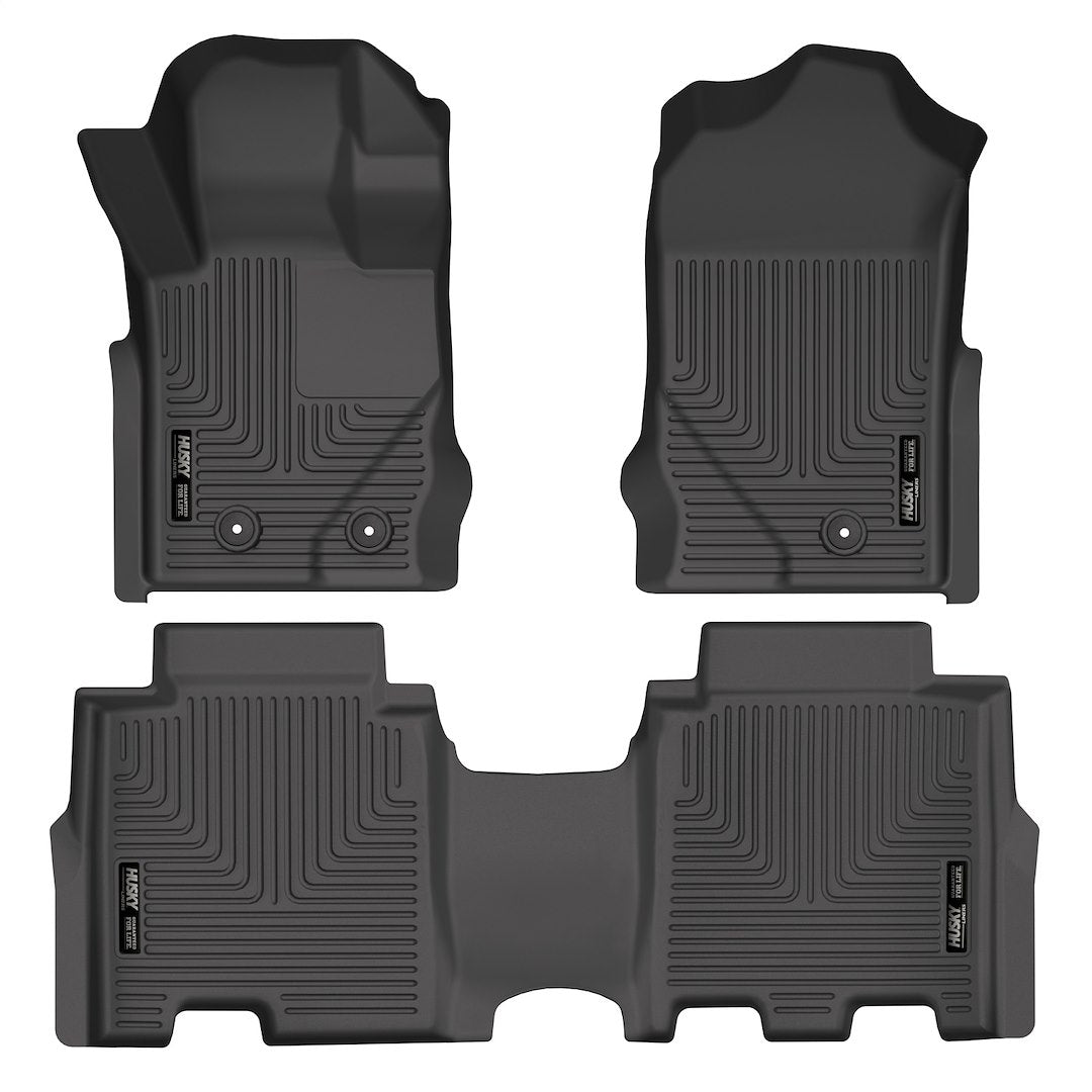 Huskyliner Front & Second Seat Floor Liners for Enhanced Vehicle Protection