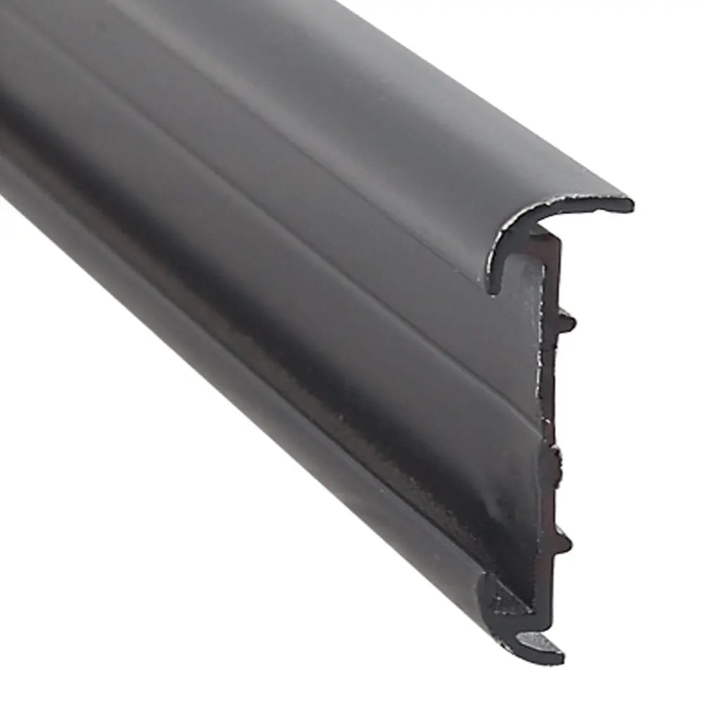 AP Products Short Lip Black Trailer Edge Trim, 16 Feet Length - Part Number 0215160216