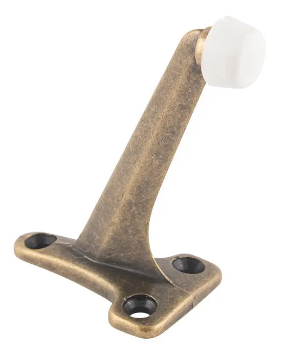 AP Products Door Stop Floor Mount with Antique Brass Finish, Part Number 013193AB