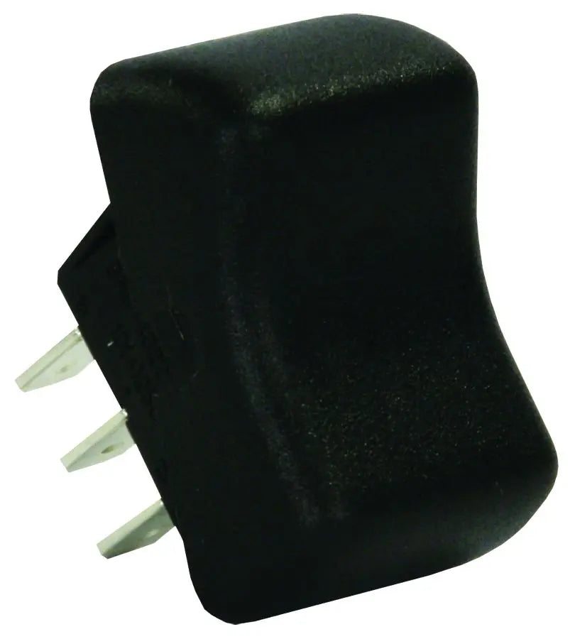 JR Products SGL MOM Rocker Switch, Black - Part Number 12265