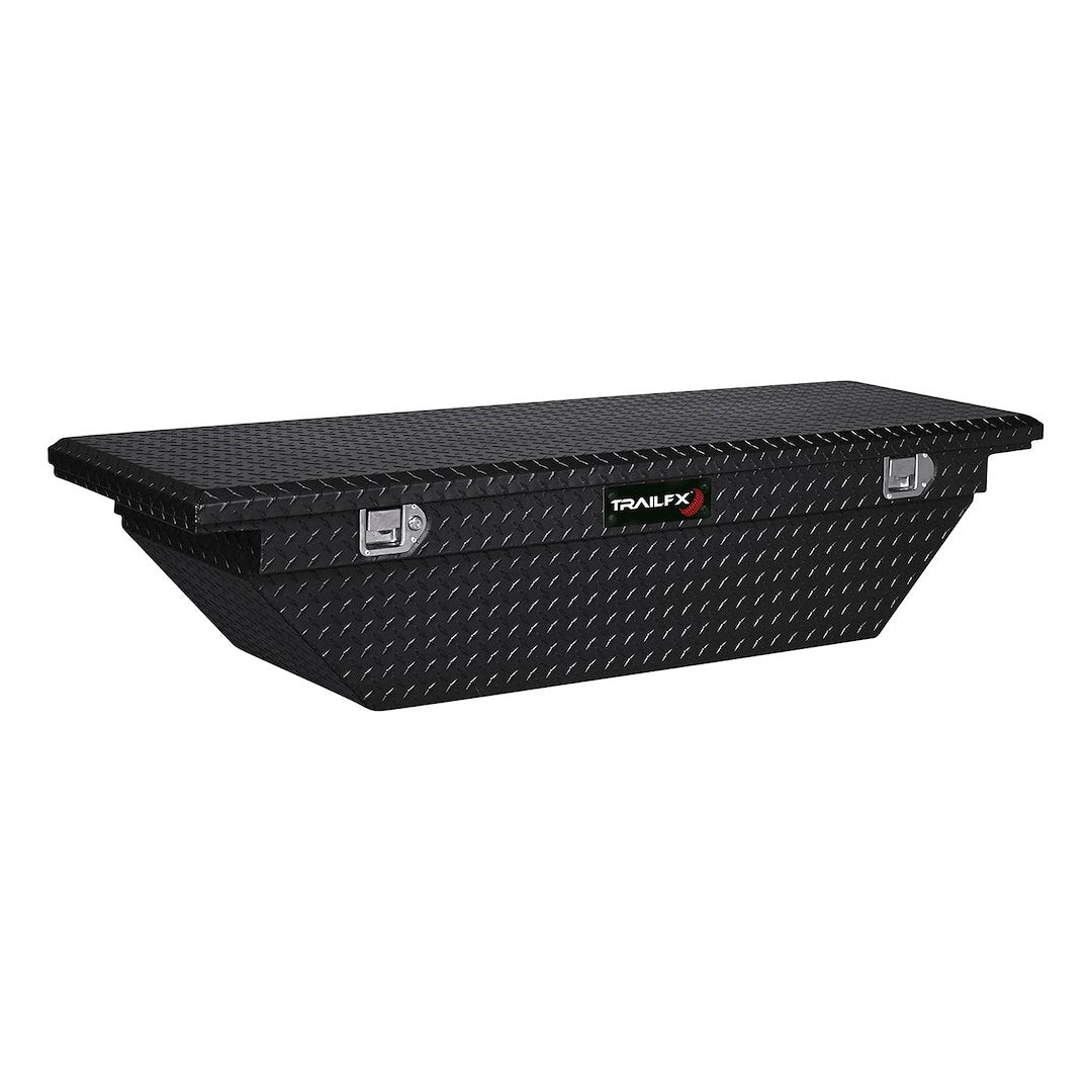 TRAILFX 120702 69' Low Profile Swinging Lid Black for Chevrolet Silverado, GMC Sierra, Toyota Tundra, and Ford F-150 (2012-2013 Models)