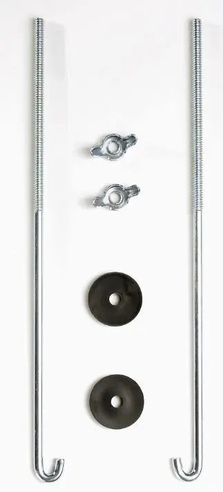 EAST PENN 00242 Hold-Down J Type Bolts for Secure Mounting