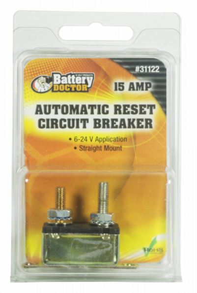 WIRTHCO Inline Bracket for 1-15 Amp Circuits (Part #31122)