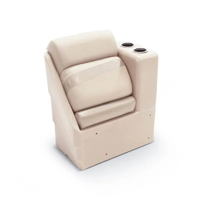 Taylor Made LCI 17' Right Chaise Beige - Comfortable Outdoor Lounge Chair