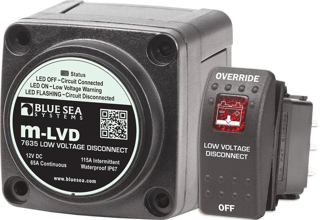 Blue Sea Systems Solenoid M 65A 12V LVD (Part Number 7635BSS)