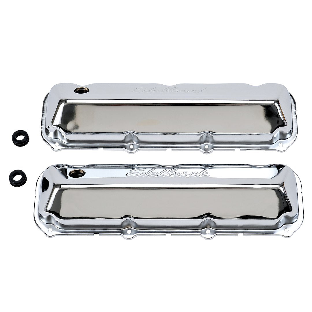 Edelbrock VC Chrome Valve Cover for Ford V8 429-460 - Part Number 4463