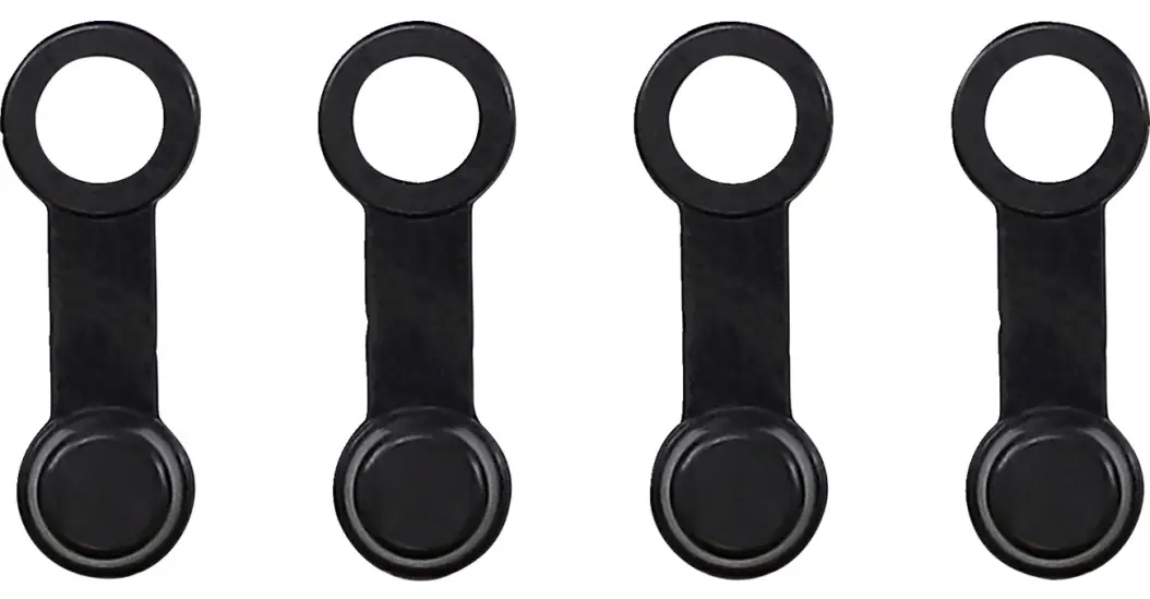 Helix Racing Brake Bleeder Cap with Tether - Black
