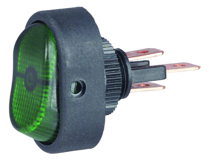HELLA Switch Rocker Green H61920001 – Durable Automotive Control Switch