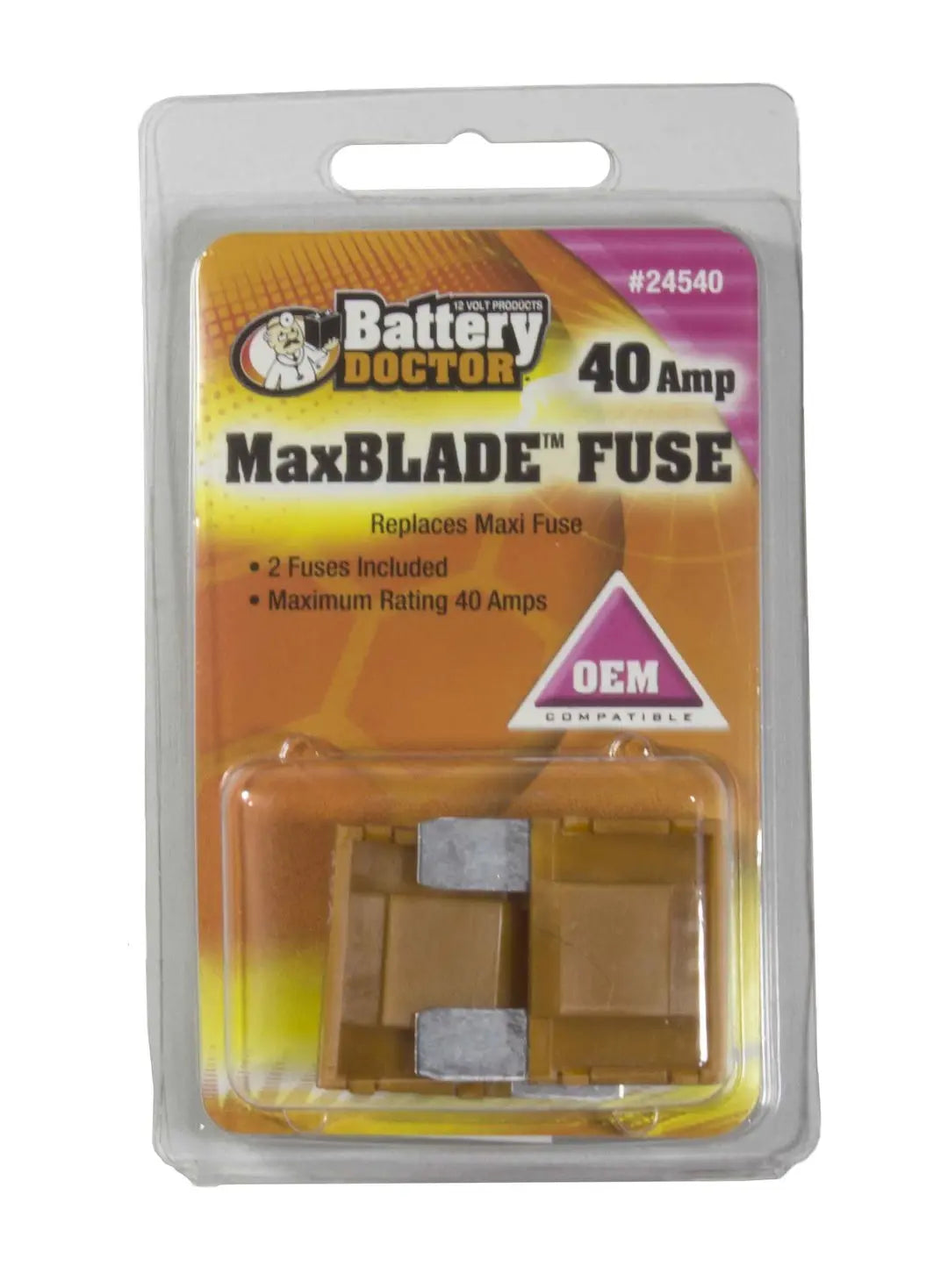 Wirthco Max Blade Fuse - 40 Amp for Reliable Circuit Protection