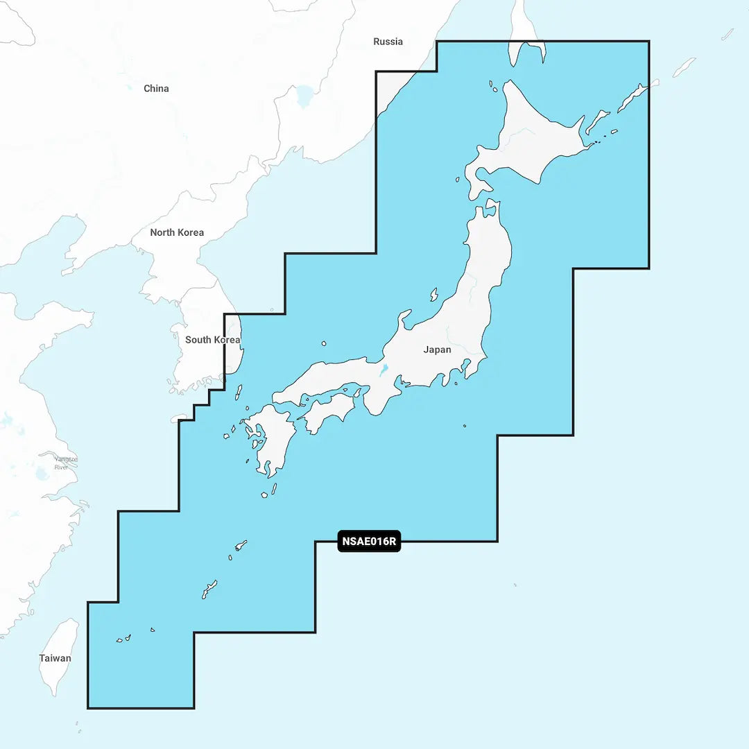 Garmin Carto Japan Navionics+ Chart Card (Part Number 010C121520)