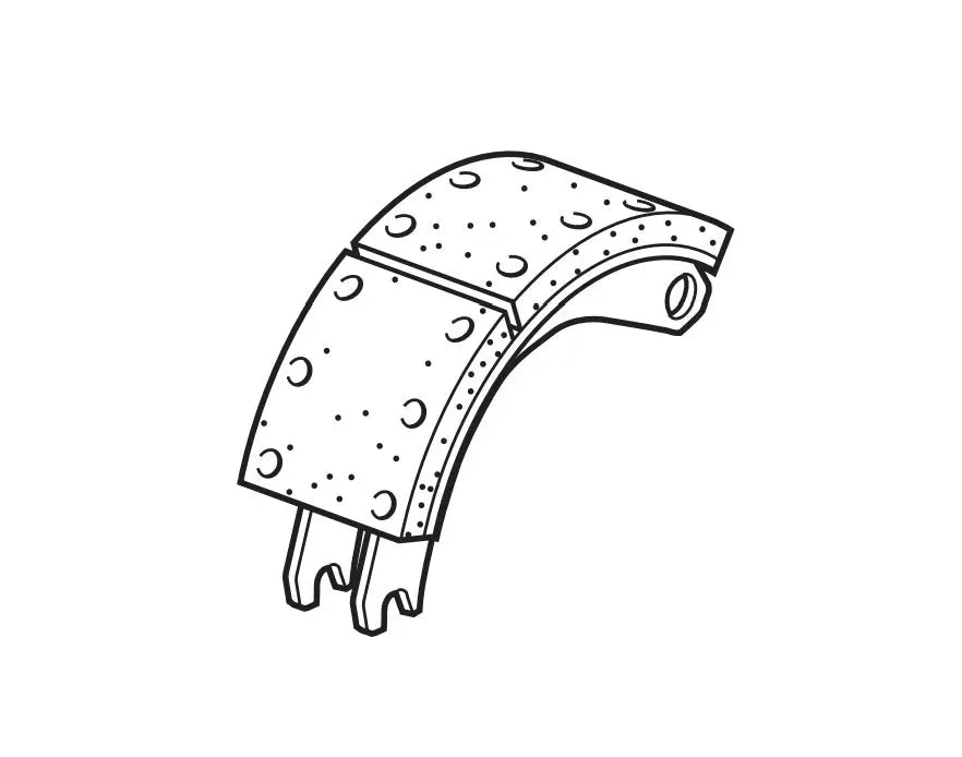Dexter Axle Shoe & Roller - 12 1/4 x 7 1/2 Air 'PQ' (Part #04032002)