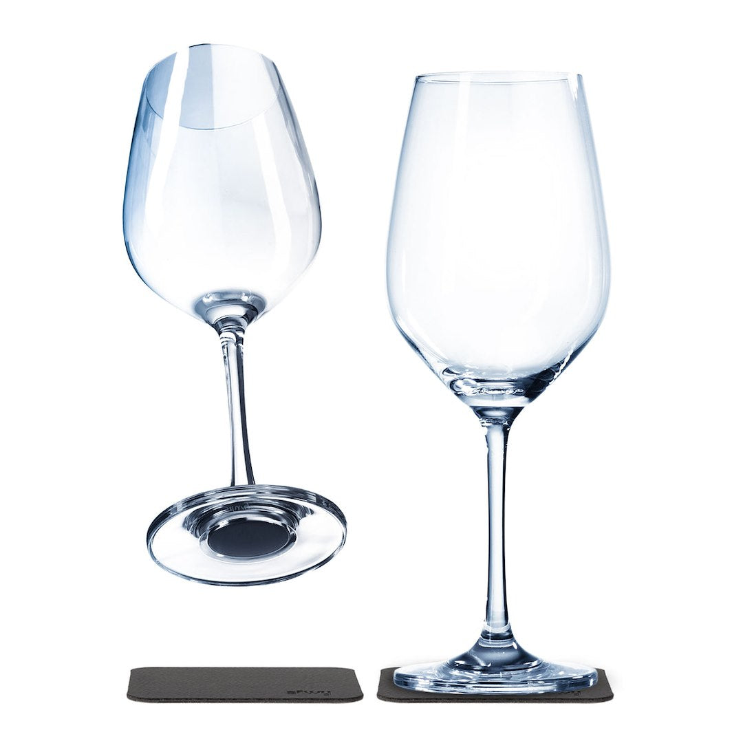 SILWY MAGNET S02513012 Magnetic Crystal Glass Wine - Elegant and Durable Wine Glass