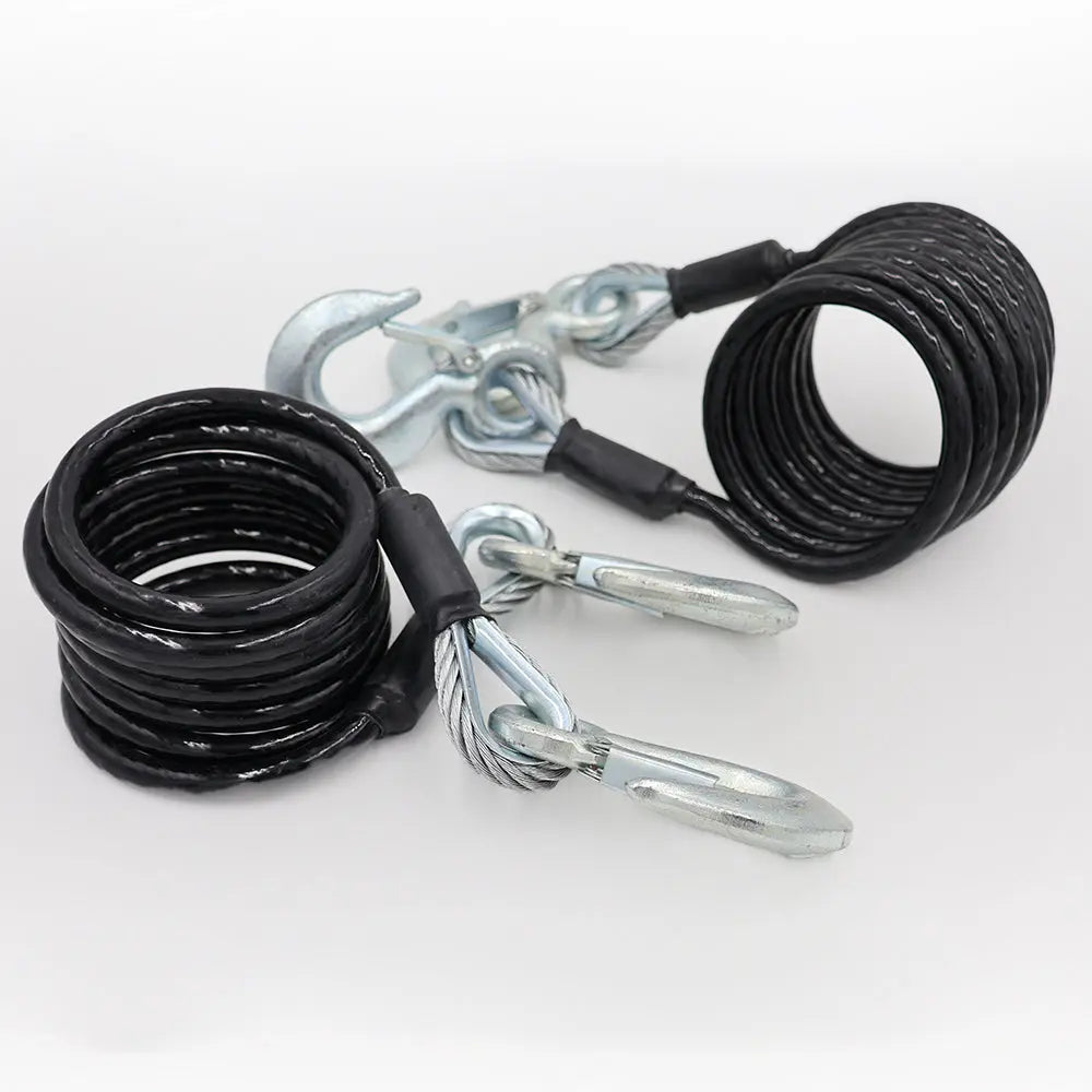 Blue Ox BX88197 Safety Cables Kit for Heavy-Duty Towing Applications