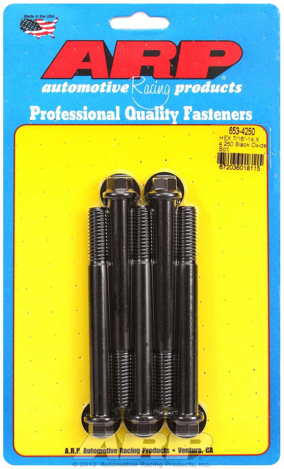 ARP 7/16-14 x 4.25 Inch Hex Bolts