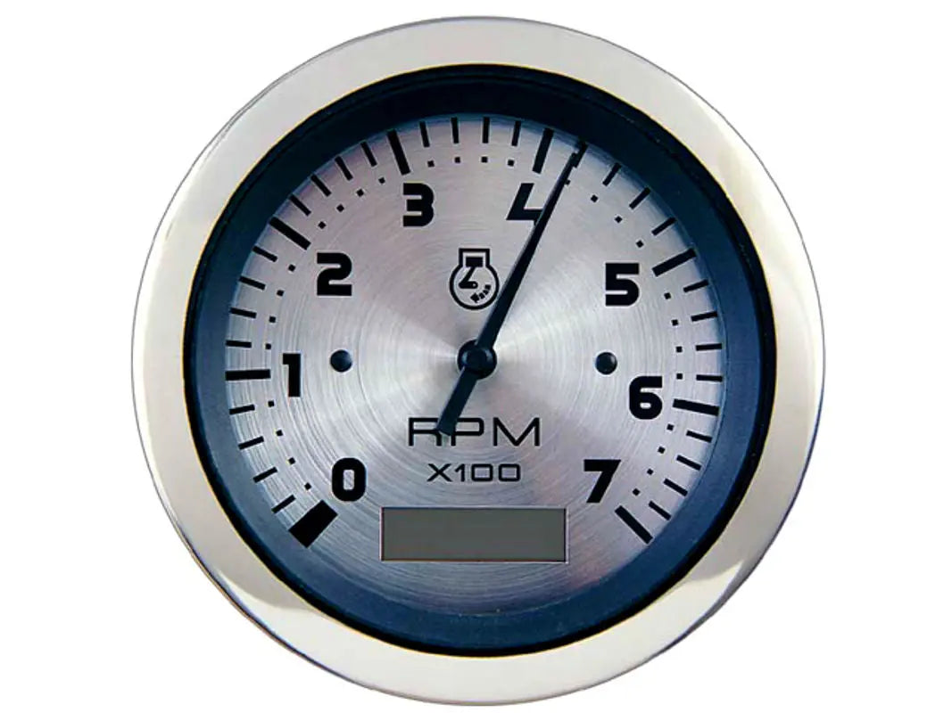 SIERRAMARINE Tach 7K/HourMeter Sterling 3' - Accurate Marine Engine Monitoring