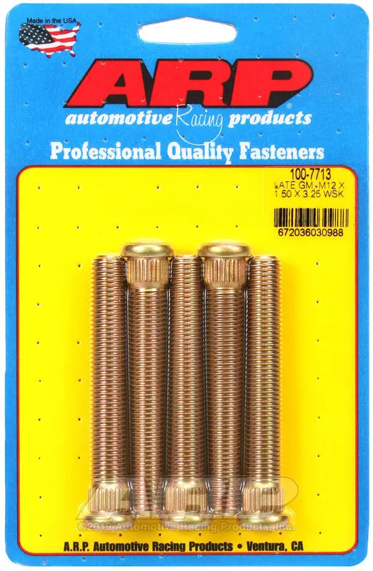 ARP Late Model GM 12 x 1.50-inch Wheel Lug Nut - Durable Steel Construction