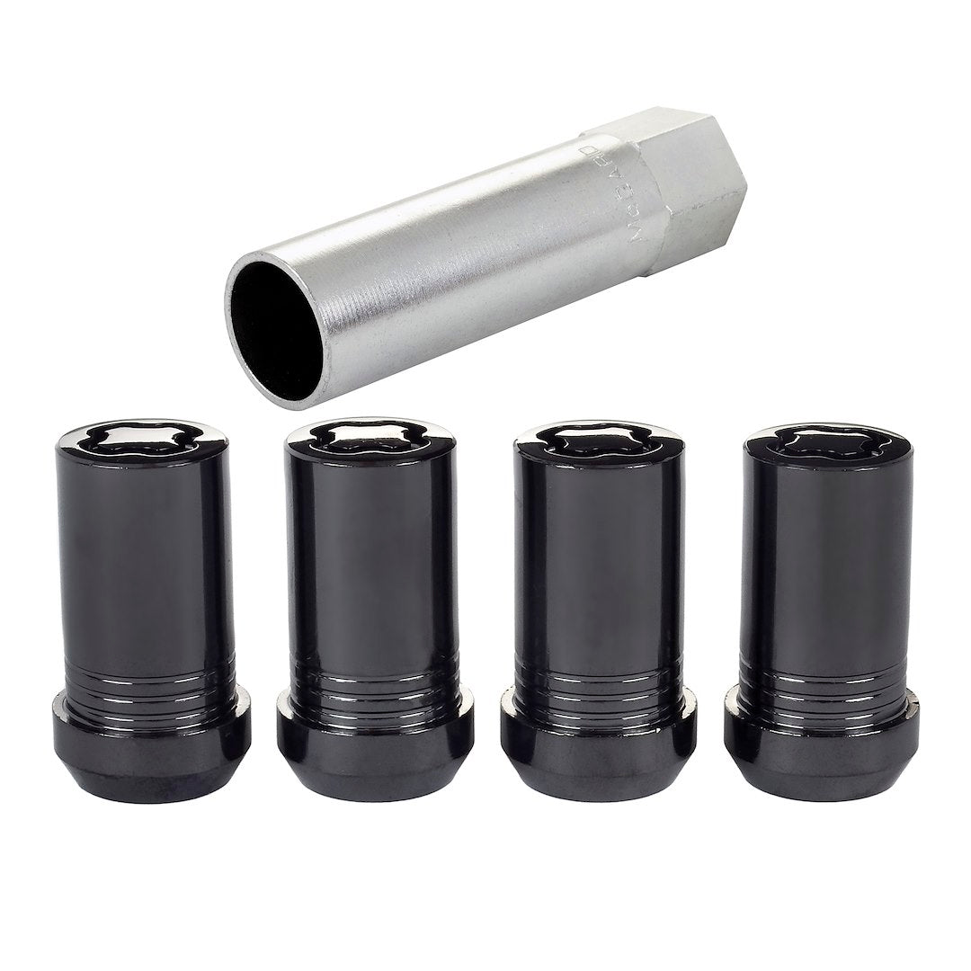 MCGARD 25116 TunRLok 14 x 1.5 Black Tire Locking Ring (4 Pack)