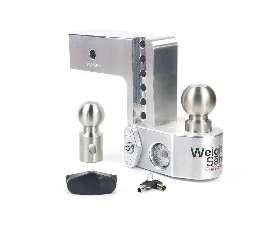 Weigh Safe WS63 6-Inch Adjustable Ball Mount with 3-Inch Shank