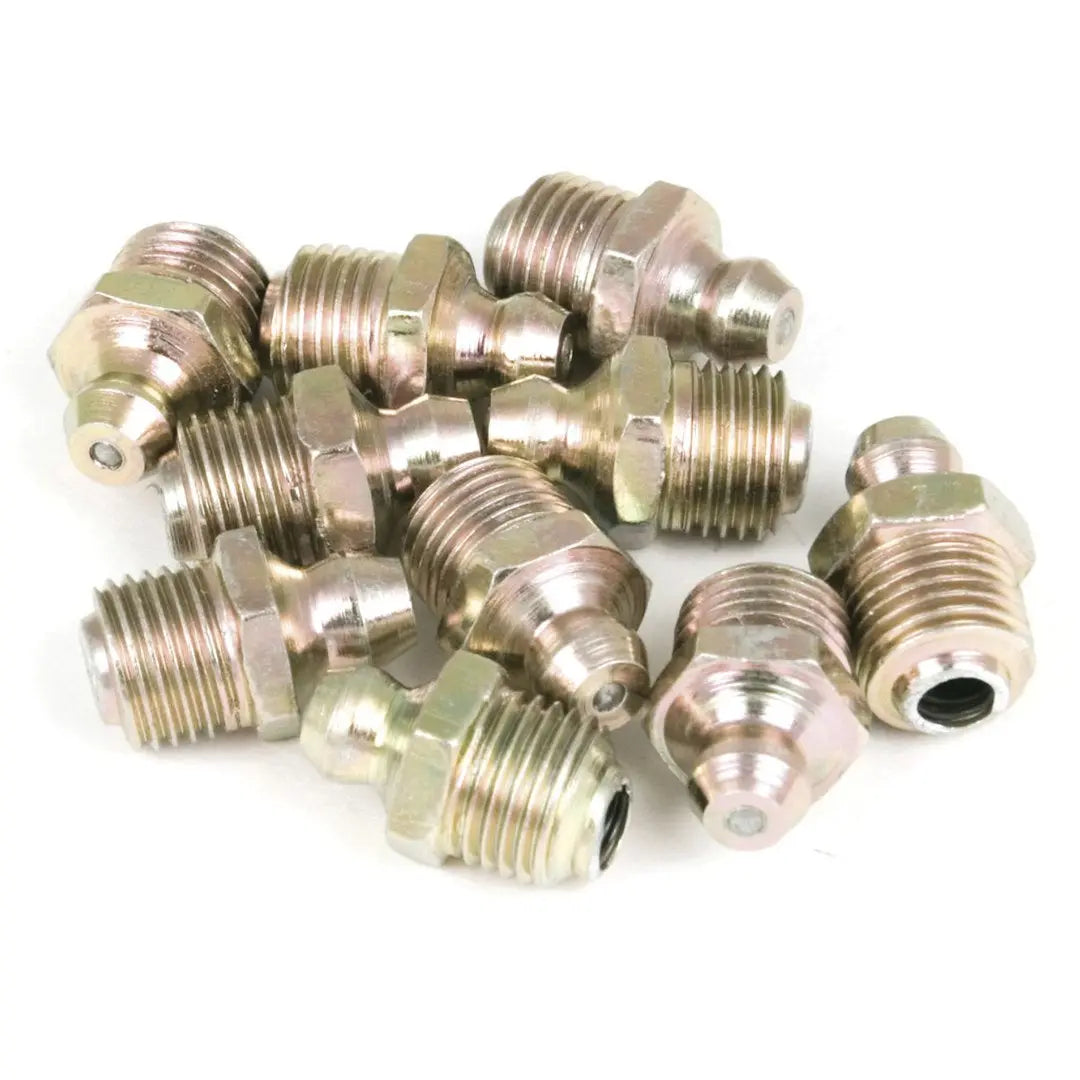 Perform Tool W54261 Grease Fitting 10-Pack for Automotive & Machinery Maintenance
