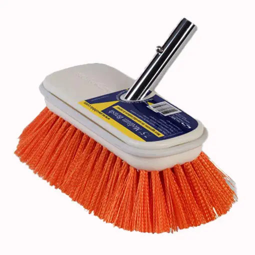 Ocean Access SW77350 7.5' Medium Orange Brush for Industrial Cleaning