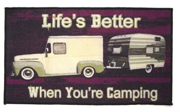 Kittrich Life Is Better When You Are Camping Wall Art Sign, Part Number STRB148621