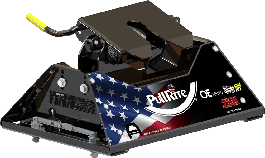 PullRite OE Series 25K SPR5 Hitch - Reliable Fifth Wheel Connection for Heavy-Duty Towing