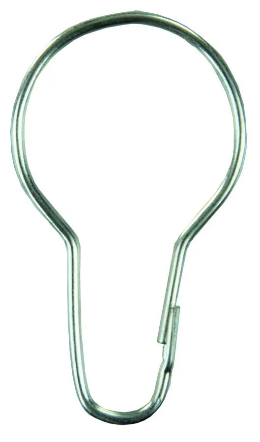 JR Products Shower Curtain Rings ME - Durable and Easy-to-Install Bath Accessory