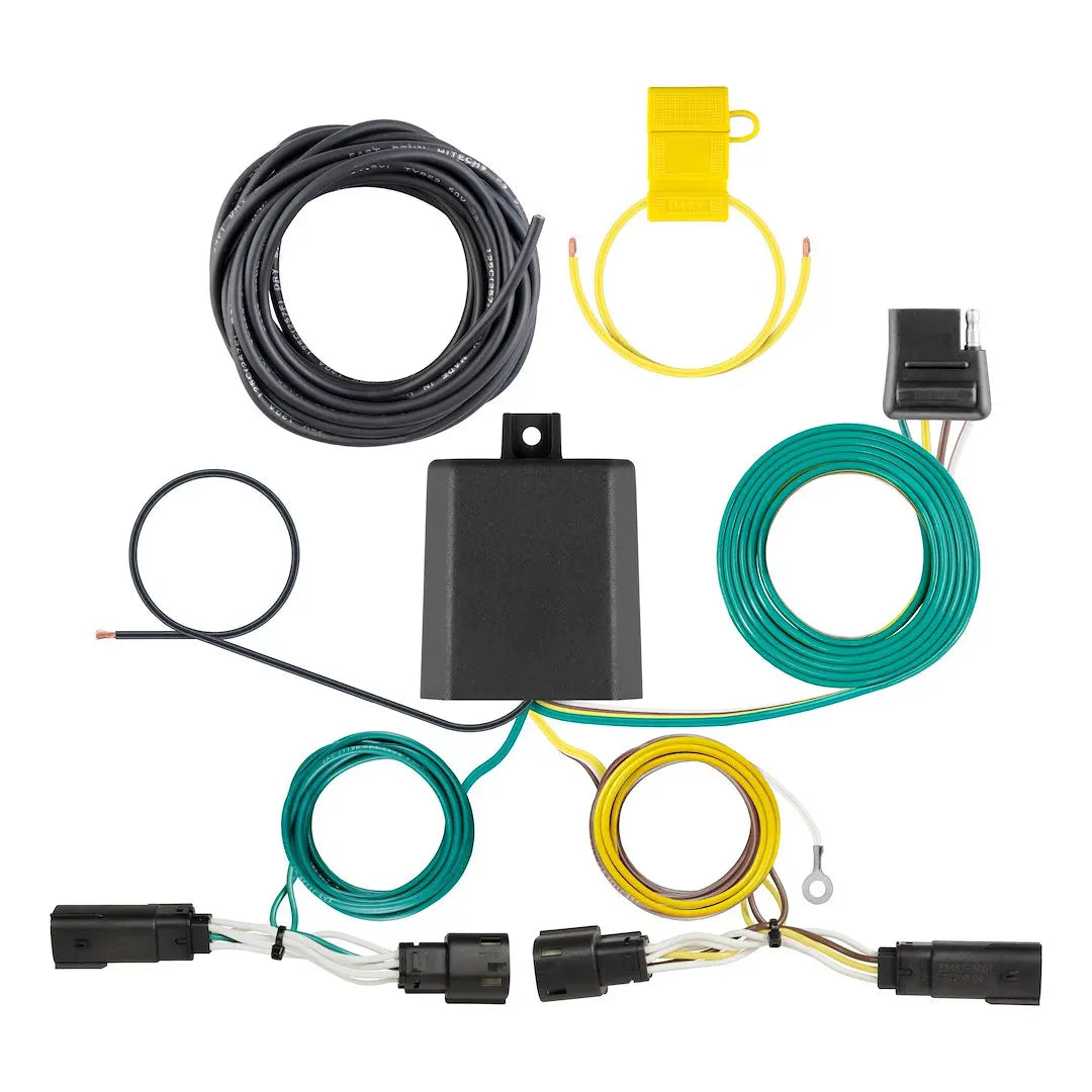 CURT Manufacturing Custom Wiring Harness 56507 – 4-Way Flat Outlet