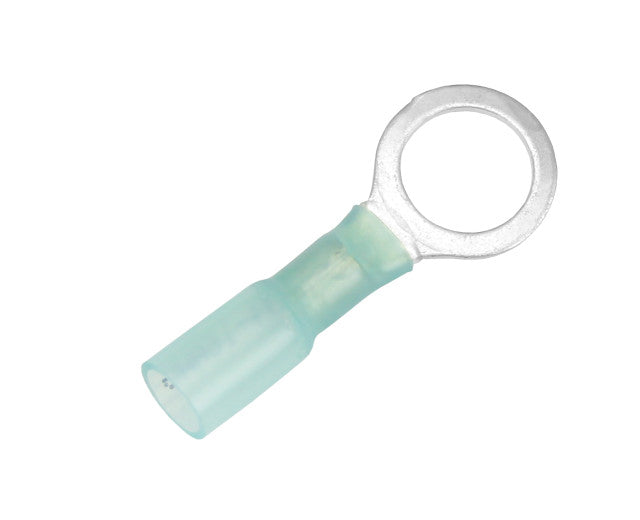 PACER TE1438R100 Heavy-Duty Ring Terminals, 3/8 Inch, Pack of 100