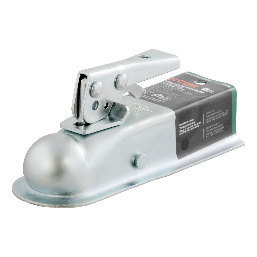 CURT MFG Posi-Lock Coupler (Part Number 25128) – Reliable Trailer Hitch Connection
