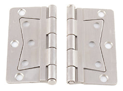 AP Products Deluxe Non-Mortise Satin Hinge - Part Number 013136SN