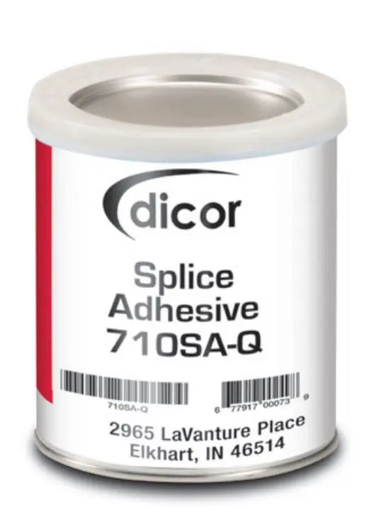 DICOR CORP 710SAQ 1 Quart Splicing Adhesive for Industrial Applications