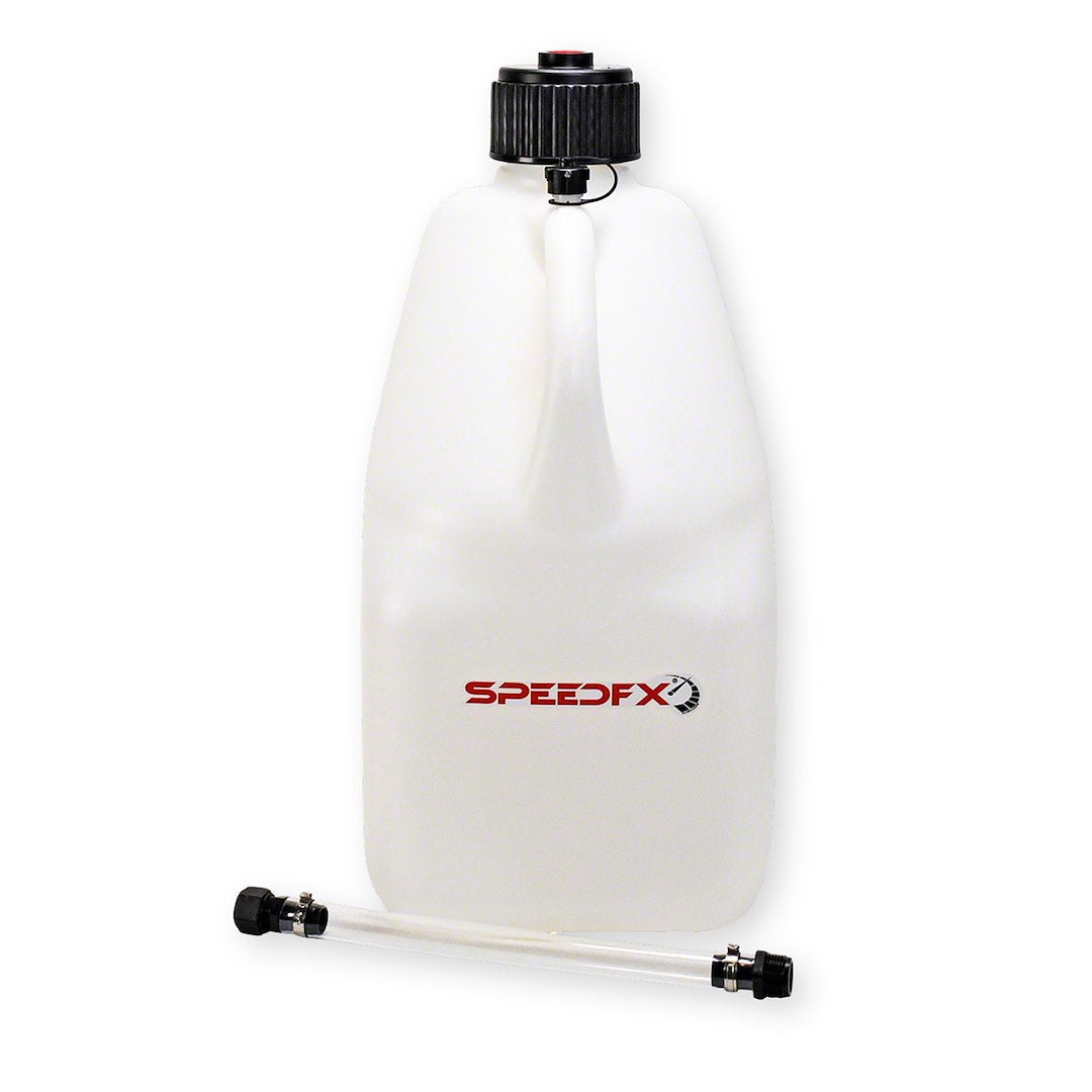 SPEEDFX White Utility 5-Gallon Jug - Reliable Bulk Container for Industrial and Commercial Use