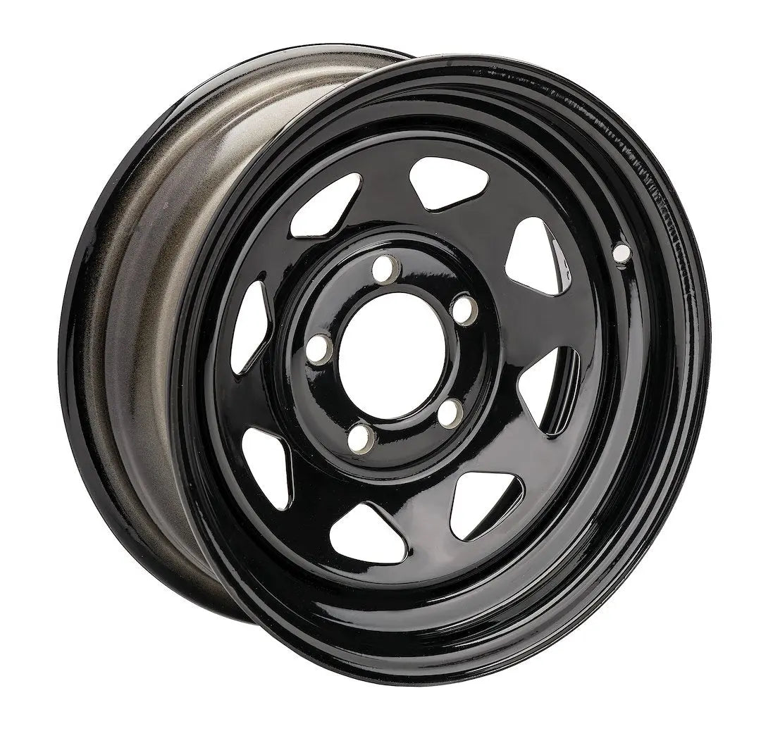 Americana 14x5.5 Black Aluminum Wheel - Part No. 20353
