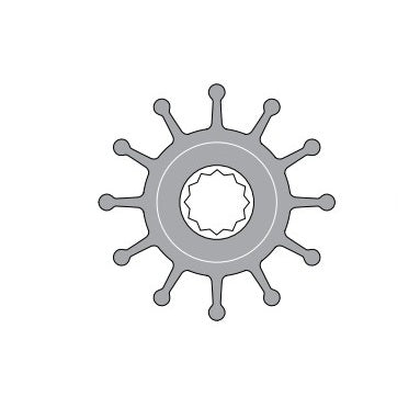 Johnson Pump IMPELLER KIT F5 Neoprene (Part No. 091027BT)