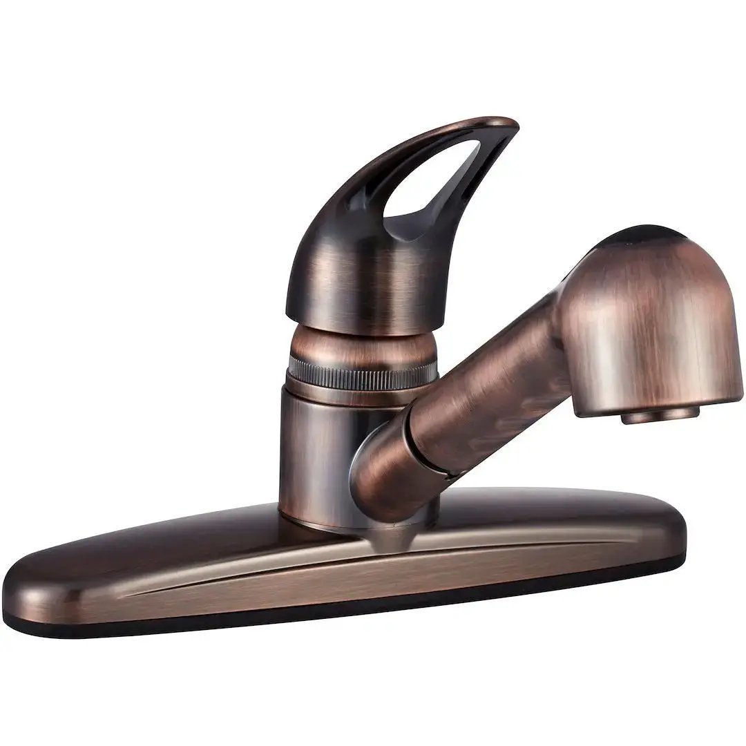 DURA FAUCET DFPK100ORB Plastic Pull-Out RV Kitchen Faucet by DURA FAUCET