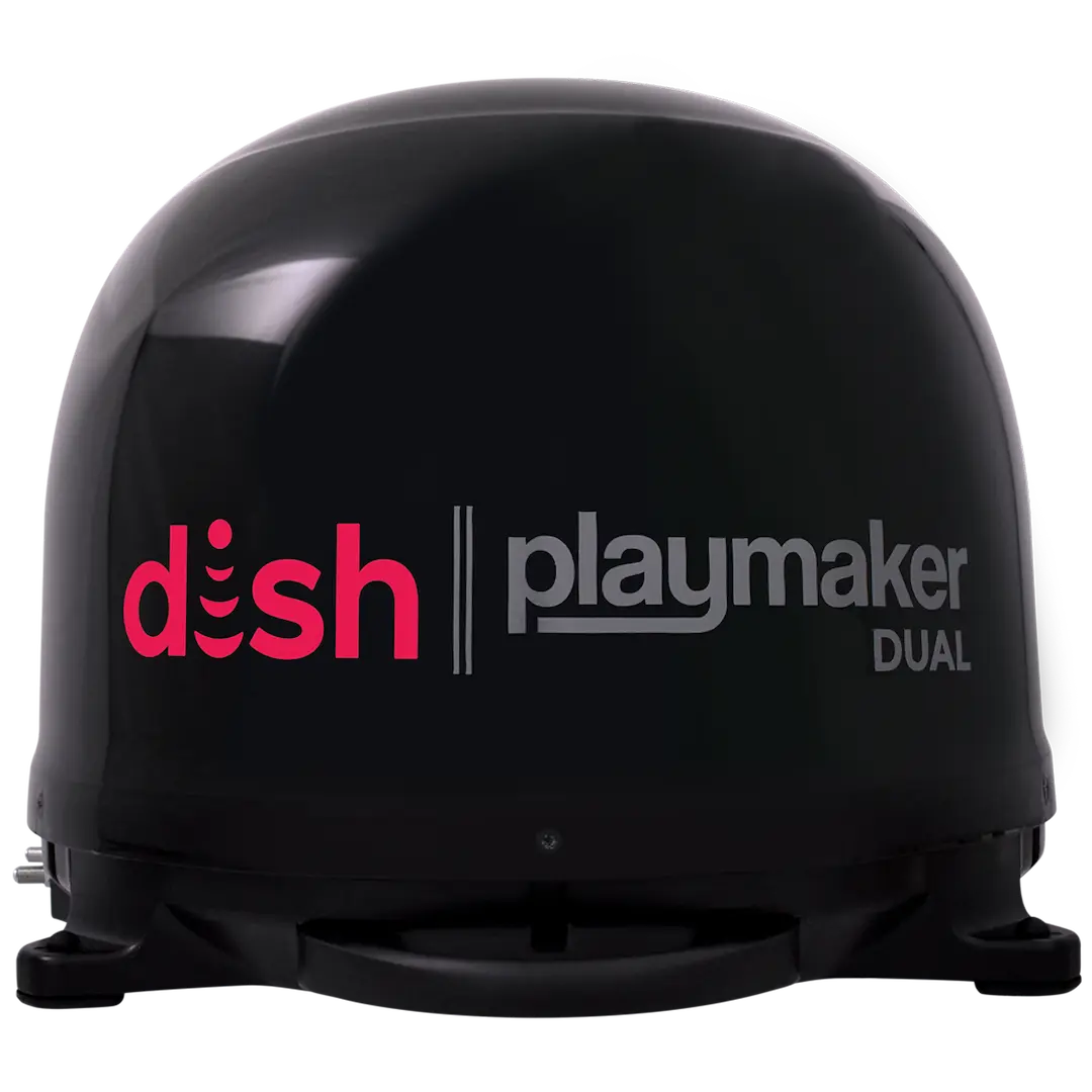 Winegard PL8035R Dish Playmaker Bundle in Black - Satellite TV Antenna System