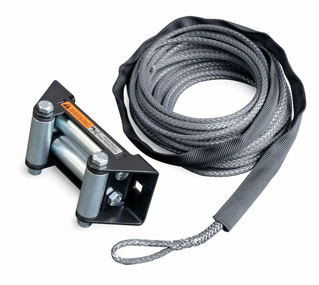 WARN IND. Synthetic Rope Part 77835 - Heavy-Duty Synthetic Winch Line for Off-Road and Industrial Use